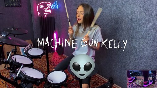 Machine Gun Kelly - forget me too (feat. Halsey) - Drum Cover (Nux DM-210)