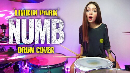 Linkin Park - Numb - Drum Cover by Kristina Rybalchenko