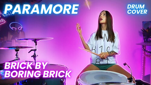 Paramore - Brick By Boring Brick - Drum Cover by Kristina Rybalchenko