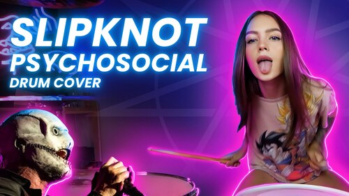 Slipknot - Psychosocial - Drum Cover by Kristina Rybalchenko