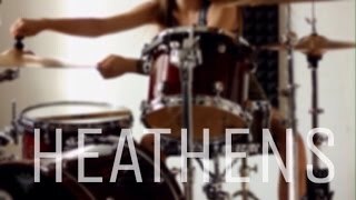 Twenty one pilots - Heathens (OST Suicide Squad) | Drum cover by Kristina Rybalchenko