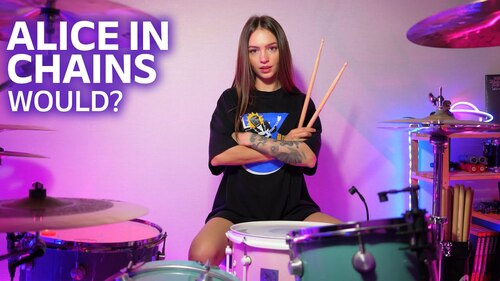 Alice In Chains - Would? - Drum Cover by Kristina Rybalchenko