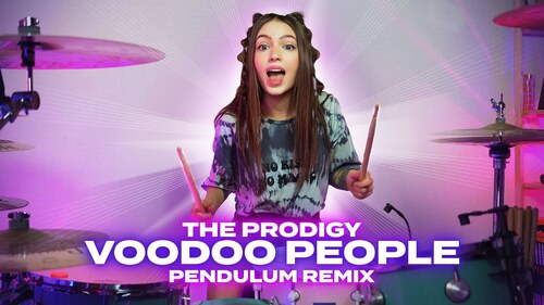 The Prodigy - Voodoo People (Pendulum Remix) - Drum Cover by Kristina Rybalchenko